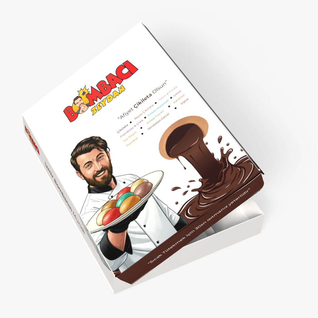 Bombacı Zeydan beyaz çikolatalı İzmir bombası